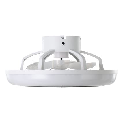 Eglo - LED hämardatav laeventilaator 3xLED/8,5W/230V 2700-6500K läbimõõt 45,5 cm must + kaugjuhtimispult