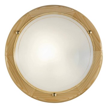 Eglo 3894 - Laevalgusti UFO 2xE27/60W/230V, läbimõõt 38 cm, männiviimistlus