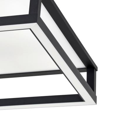 Eglo - LED Hämardatav laevalgusti LED/29,4W/230V 2700-6500K must + kaugjuhtimispult