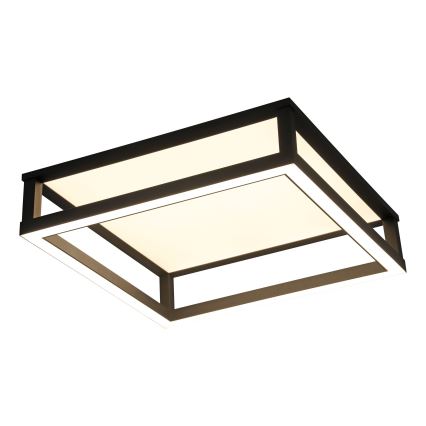 Eglo - LED Hämardatav laevalgusti LED/29,4W/230V 2700-6500K must + kaugjuhtimispult