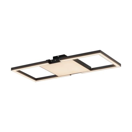 Eglo - LED Hämardatav laevalgusti LED/26,2W/230V 2700-6500K must + kaugjuhtimispult