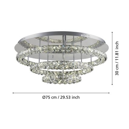 Eglo - LED Laevalgusti LED/61W/230V
