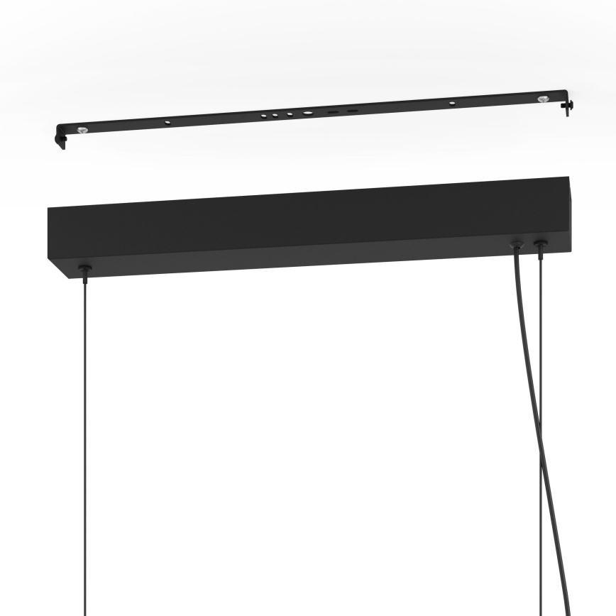 Eglo - LED Hämardatav lühter LED/44W/230V 3000K must/kuldne