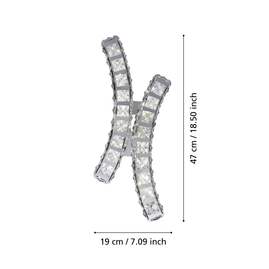 Eglo - LED Seinavalgusti LED/12W/230V