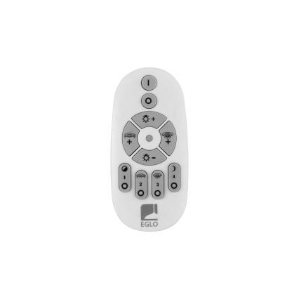 Eglo - LED Hämardatav lühter 3xLED/8W/230V + 3xLED/8,5W 3000K must + kaugjuhtimispult