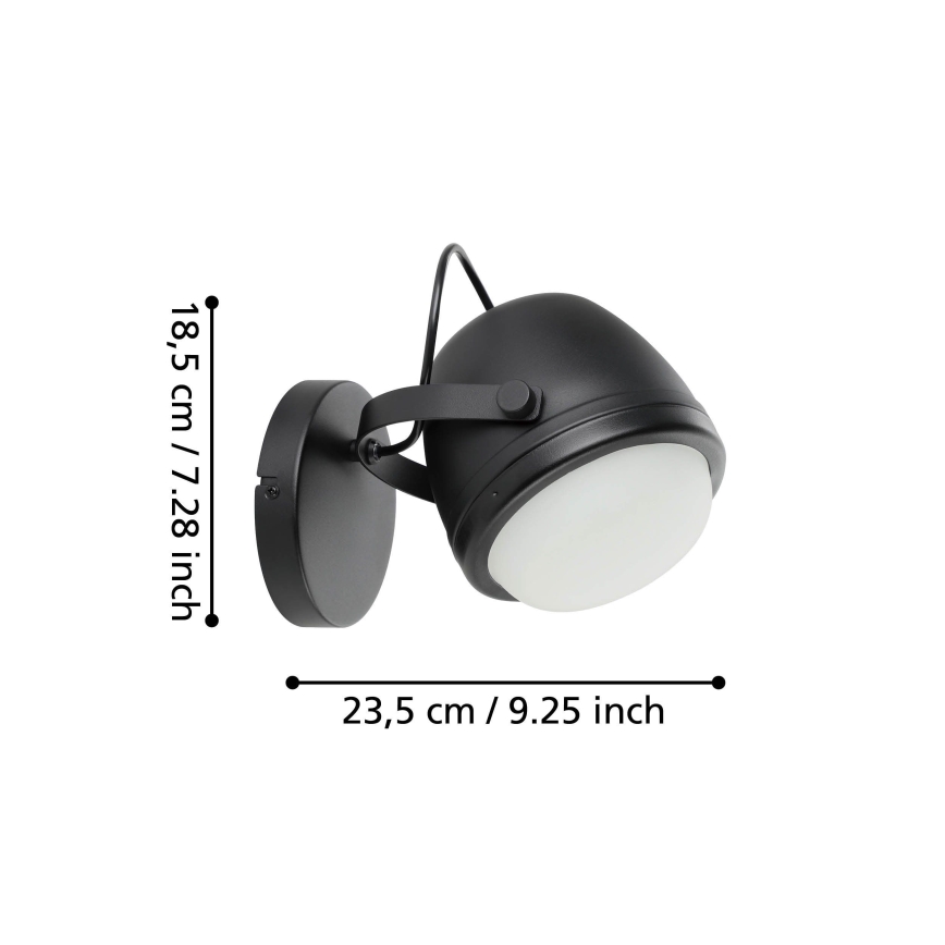 Eglo - Seinavalgusti 1xE27/28W/230V must