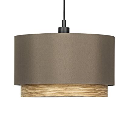 Eglo - Lühter 1xE27/40W/230V pruun