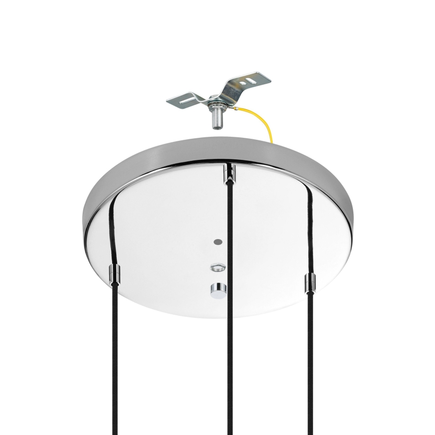 Eglo - Lühter 3xE27/40W/230V läikiv kroom