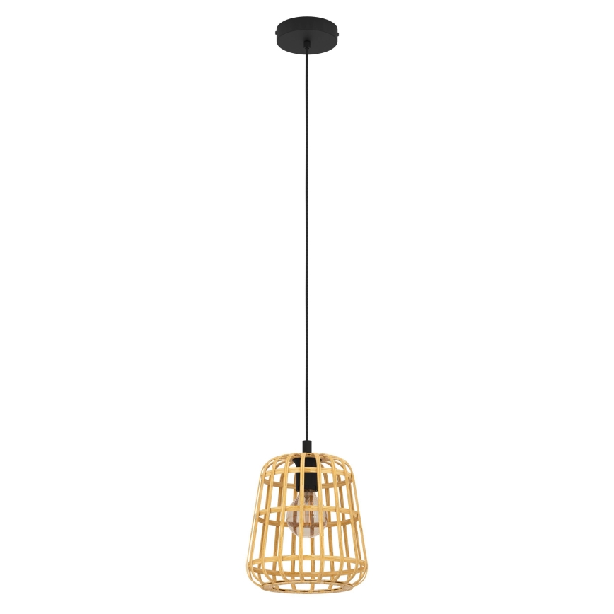 Eglo - Lühter 1xE27/40W/230V d. 24 cm bambus