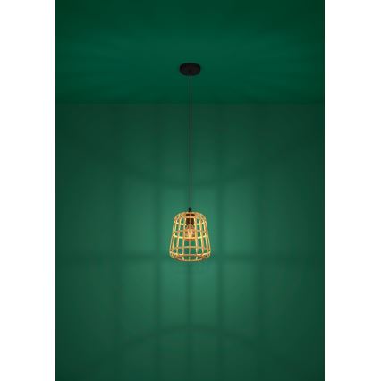 Eglo - Lühter 1xE27/40W/230V d. 24 cm bambus