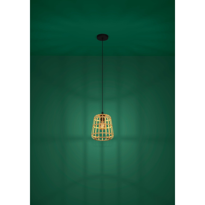 Eglo - Lühter 1xE27/40W/230V d. 24 cm bambus