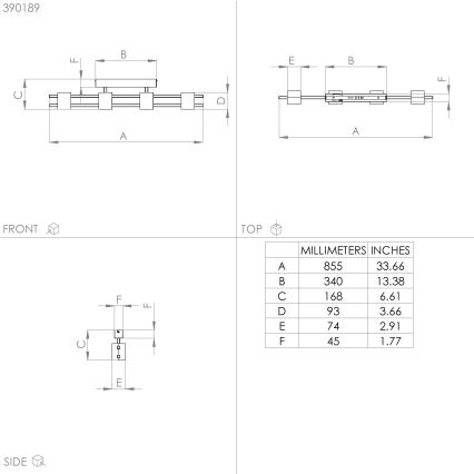 Eglo - Pinnale kinnitatav lühter 4xE27/40W/230V must/pruun