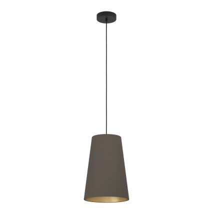 Eglo - Lühter 1xE27/40W/230V pruun