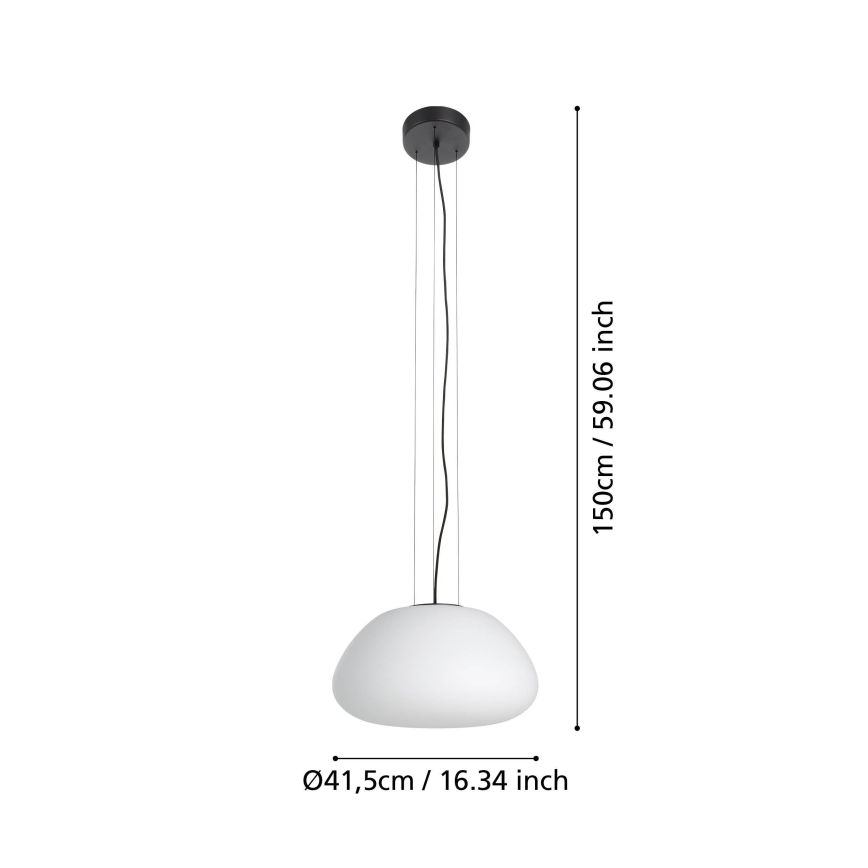 Eglo - Lühter 1xE27/40W/230V must