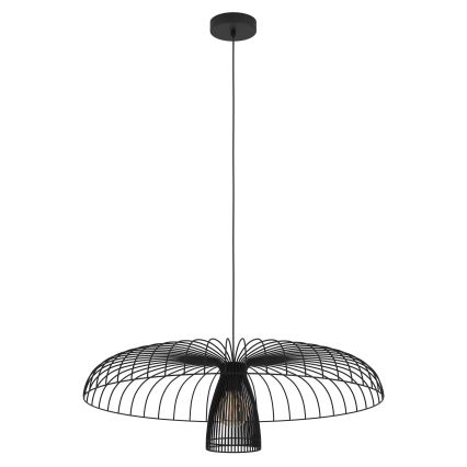 Eglo - Lühter 1xE27/60W/230V d. 77 cm must