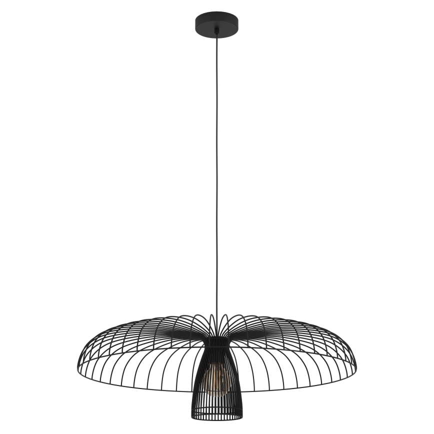 Eglo - Lühter 1xE27/60W/230V d. 77 cm must