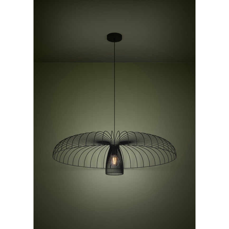 Eglo - Lühter 1xE27/60W/230V d. 98,5 cm must