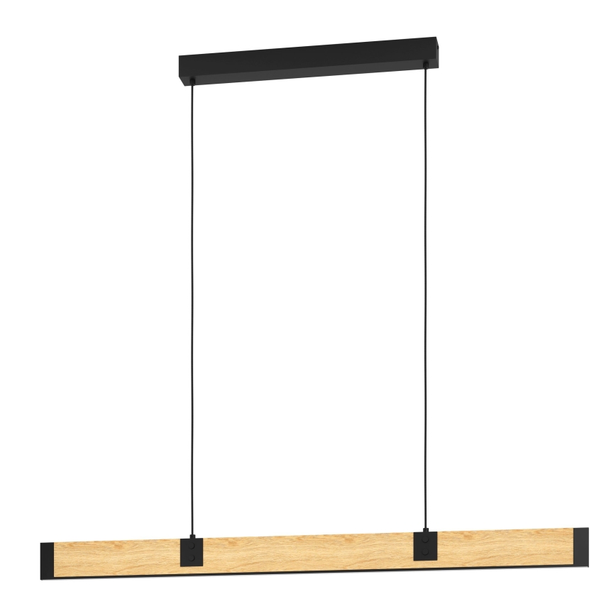 Eglo - LED Hämardatav lühter LED/28,8W/230V 3000K must/pruun