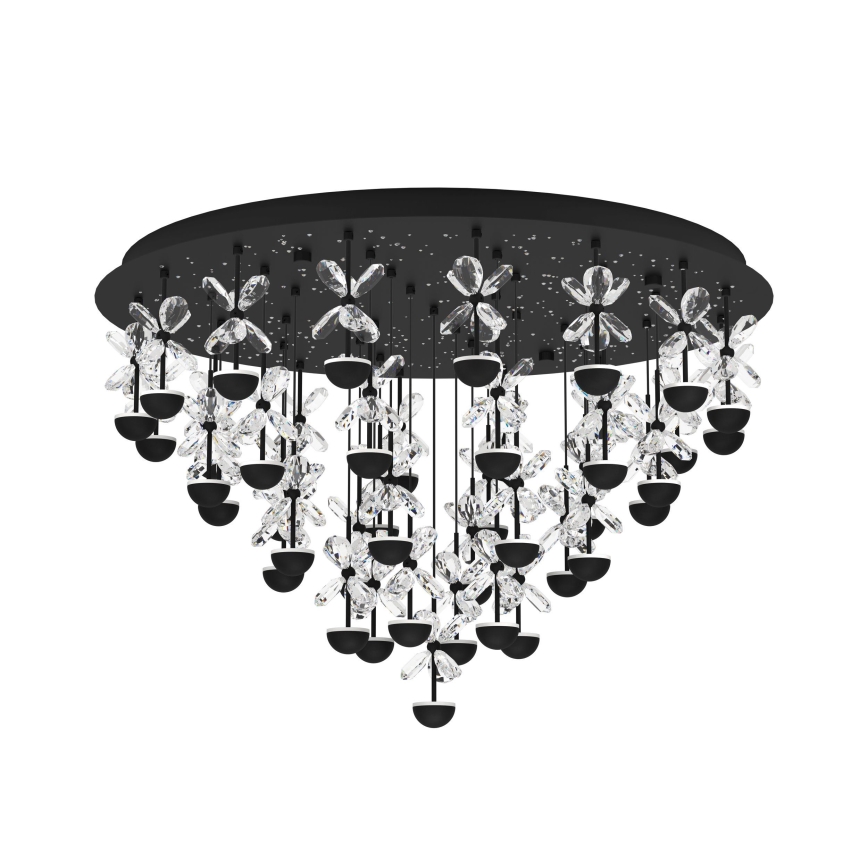 Eglo - LED Hämardatav laevalgusti LED/77,4W/230V 3000K must