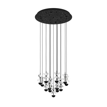 Eglo - LED Hämardatav lühter LED/27W/230V 3000K must