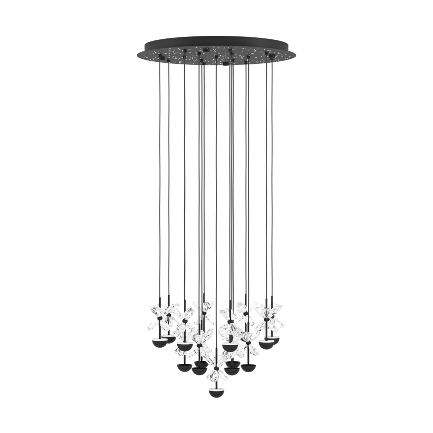 Eglo - LED Hämardatav lühter LED/27W/230V 3000K must