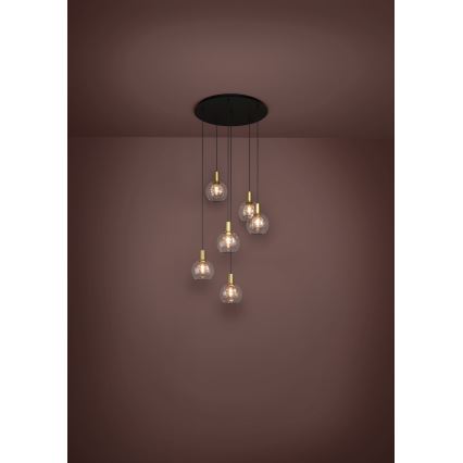 Eglo 390279 - LED Hämardatav lühter 6xLED/5,4W/230V 3000K d. 54 cm kuldne