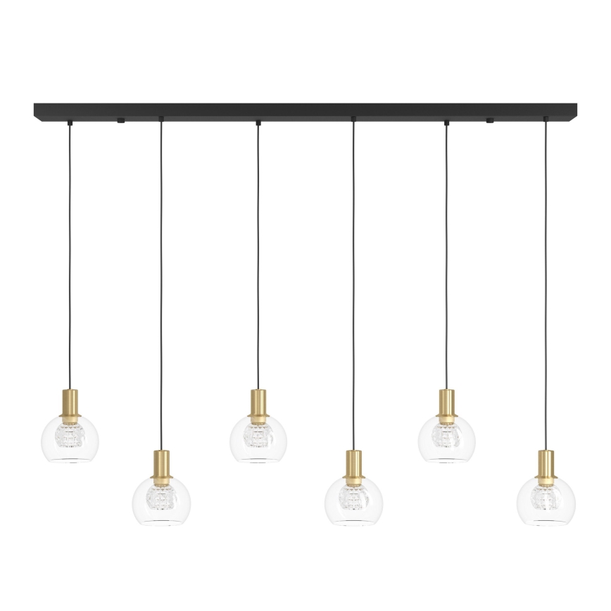 Eglo - LED Hämardatav lühter 6xLED/5,4W/230V 3000K kuldne