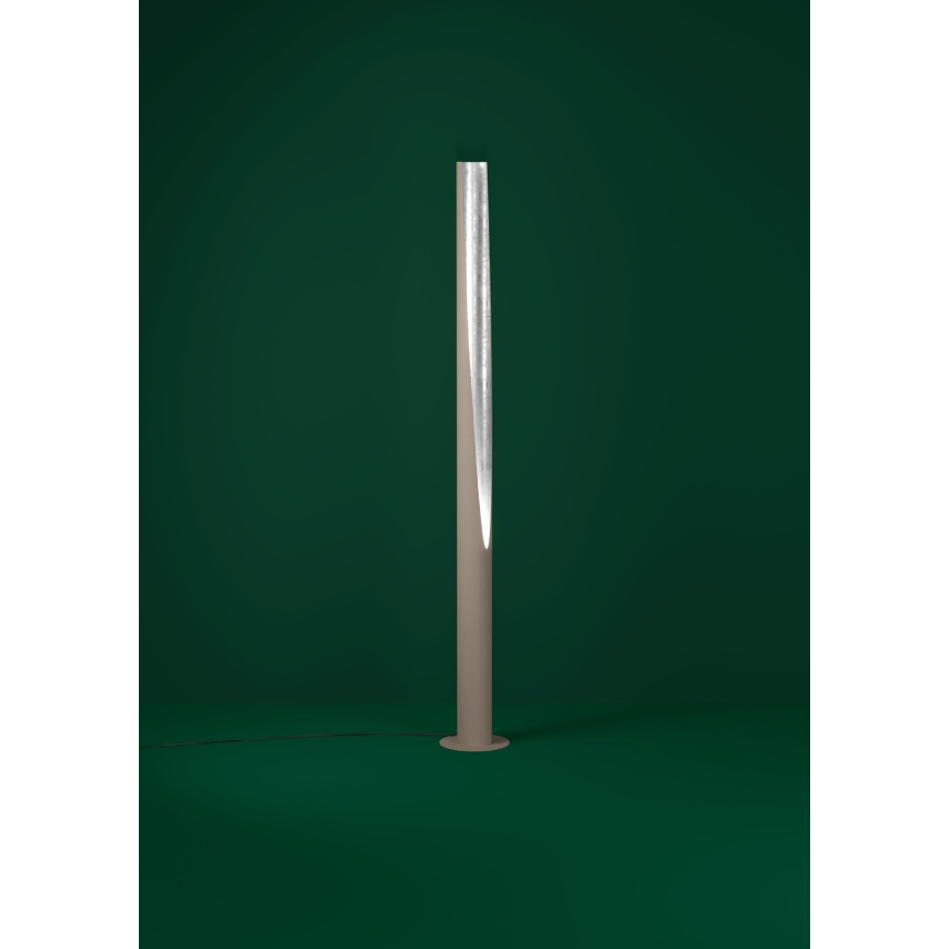 Eglo - LED Põrandalamp 1xGU10/5,7W/230V beež