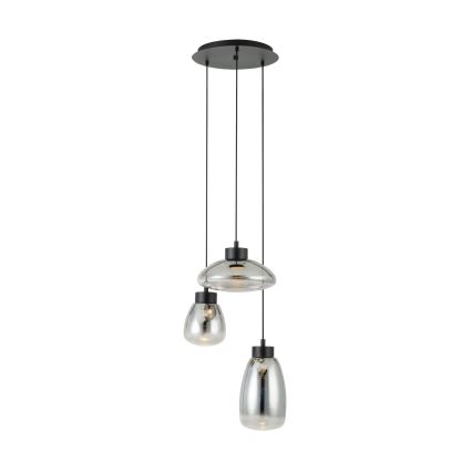 Eglo - LED Hämardatav lühter 3xLED/5,4W/230V 2700K suitsune