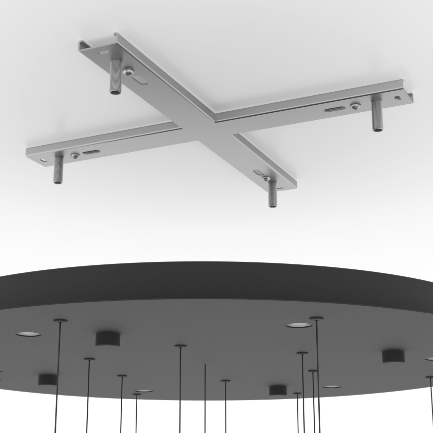 Eglo - LED Hämardatav lühter 6xLED/4,2W/230V 3000K läbipaistev