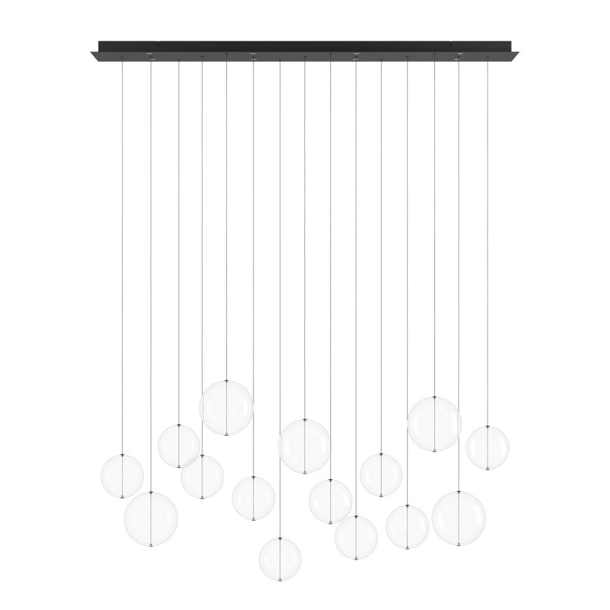 Eglo - LED Hämardatav lühter 8xLED/4,2W/230V 3000K läbipaistev