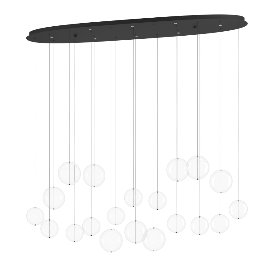 Eglo - LED Hämardatav lühter 8xLED/4,2W/230V 3000K läbipaistev