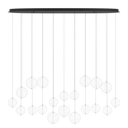 Eglo - LED Hämardatav lühter 8xLED/4,2W/230V 3000K läbipaistev