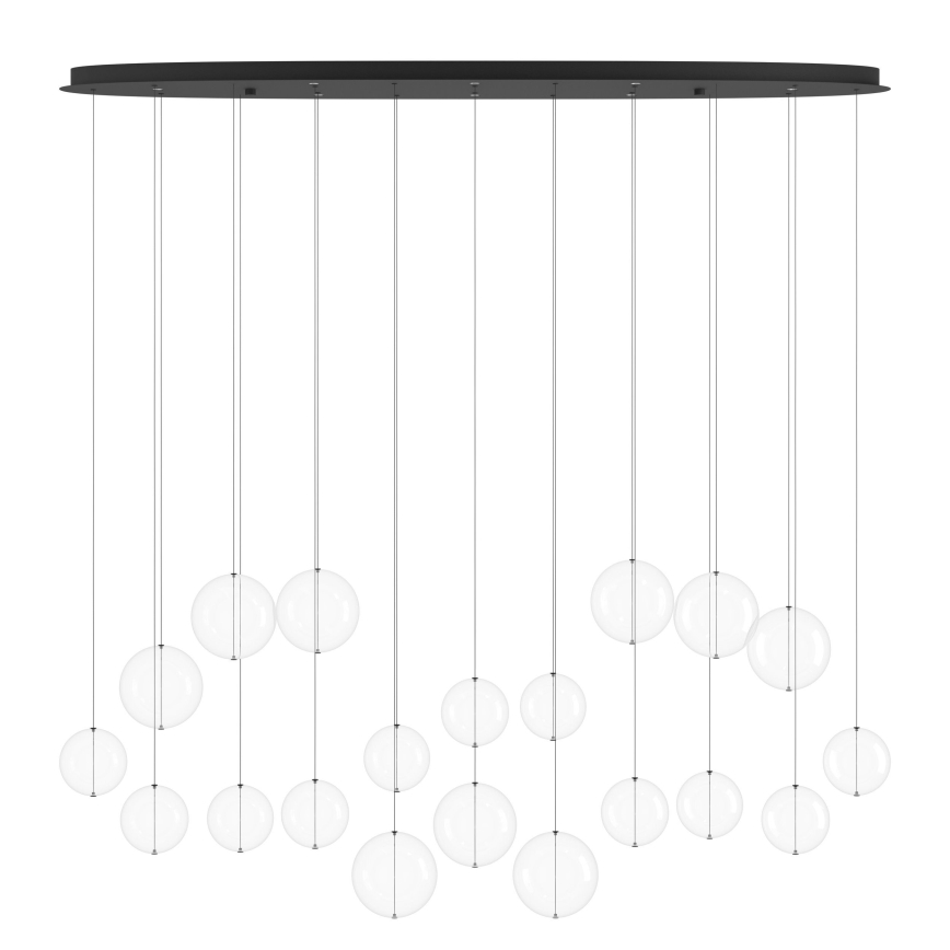 Eglo - LED Hämardatav lühter 8xLED/4,2W/230V 3000K läbipaistev
