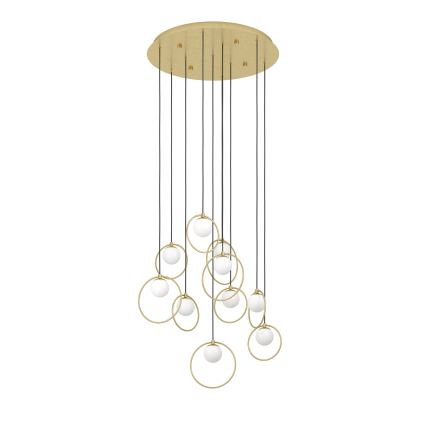 Eglo - LED Hämardatav lühter 10xLED/3W/230V 3000K d. 58 cm kuldne