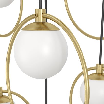 Eglo - LED Hämardatav lühter 10xLED/3W/230V 3000K d. 58 cm kuldne