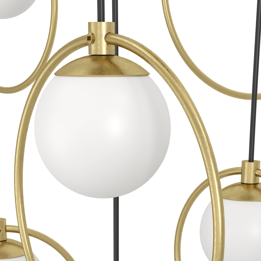 Eglo - LED Hämardatav lühter 10xLED/3W/230V 3000K d. 58 cm kuldne