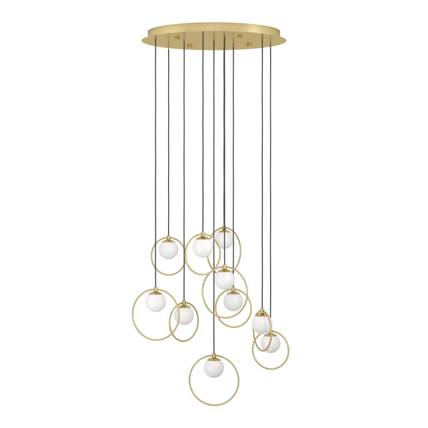 Eglo - LED Hämardatav lühter 10xLED/3W/230V 3000K d. 58 cm kuldne