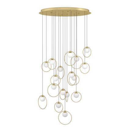 Eglo - LED Hämardatav lühter 17xLED/3W/230V 3000K d. 78 cm kuldne
