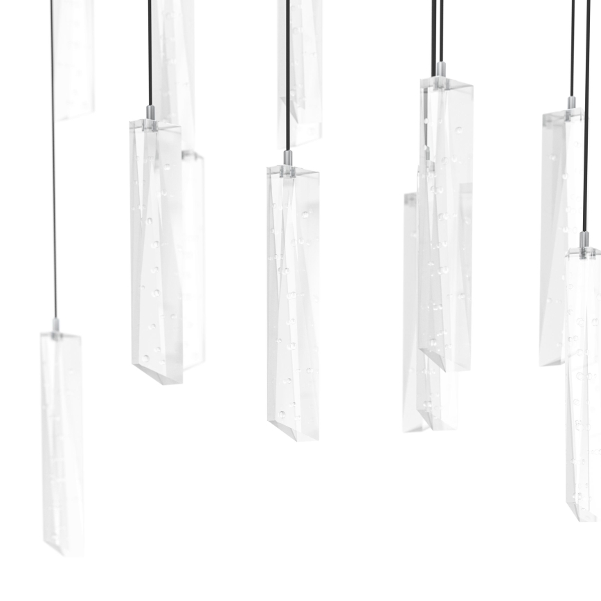 Eglo - LED Hämardatav lühter 8xLED/4,2W/230V 3000K läbipaistev