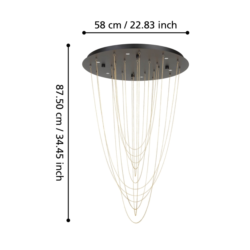 Eglo - LED Hämardatav laevalgusti 6xLED/4,2W/230V 3000K
