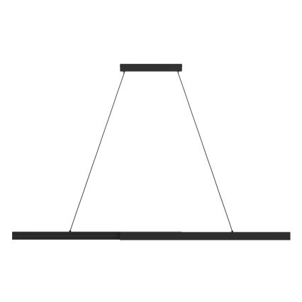 Eglo - LED Hämardatav lühter LED/20W/230V 3000K must