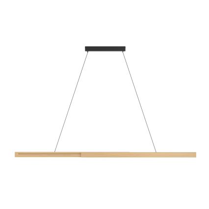 Eglo - LED Hämardatav lühter LED/21W/230V 3000K pruun