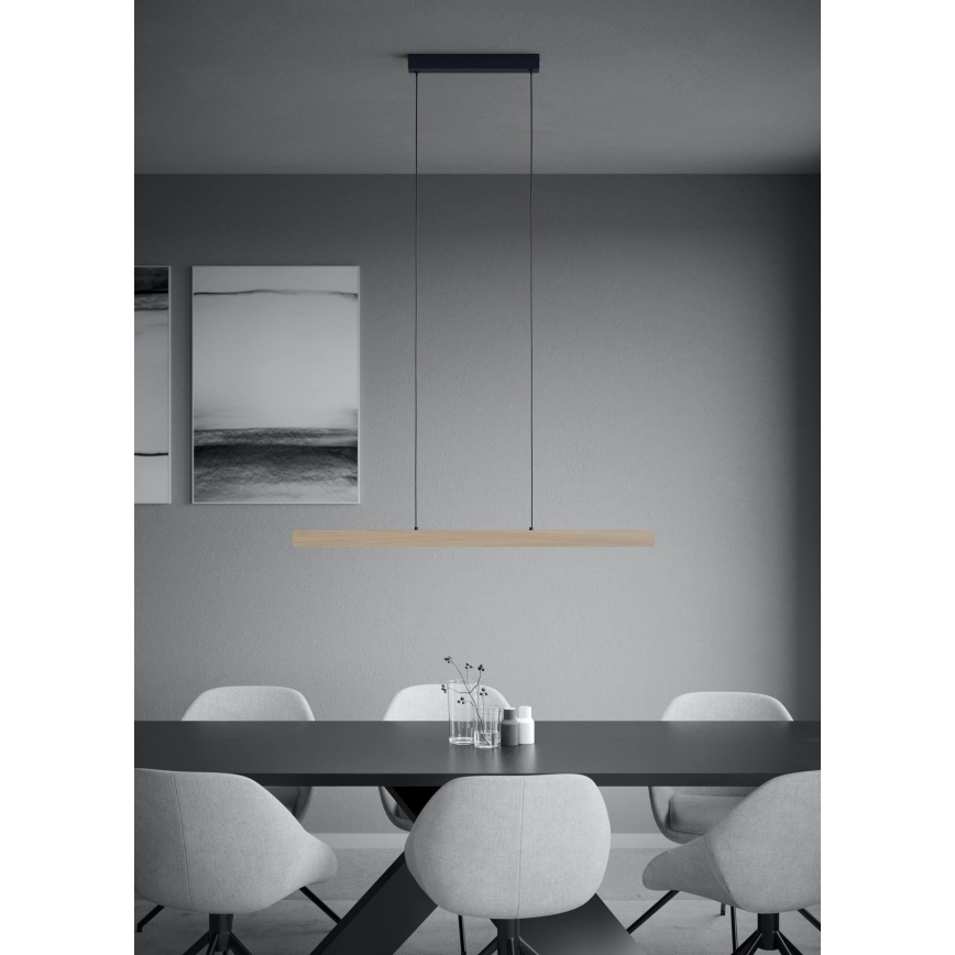 Eglo - LED Hämardatav lühter LED/21W/230V 3000K pruun
