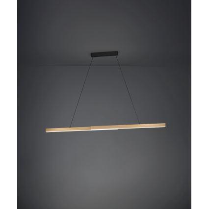 Eglo - LED Hämardatav lühter LED/21W/230V 3000K pruun