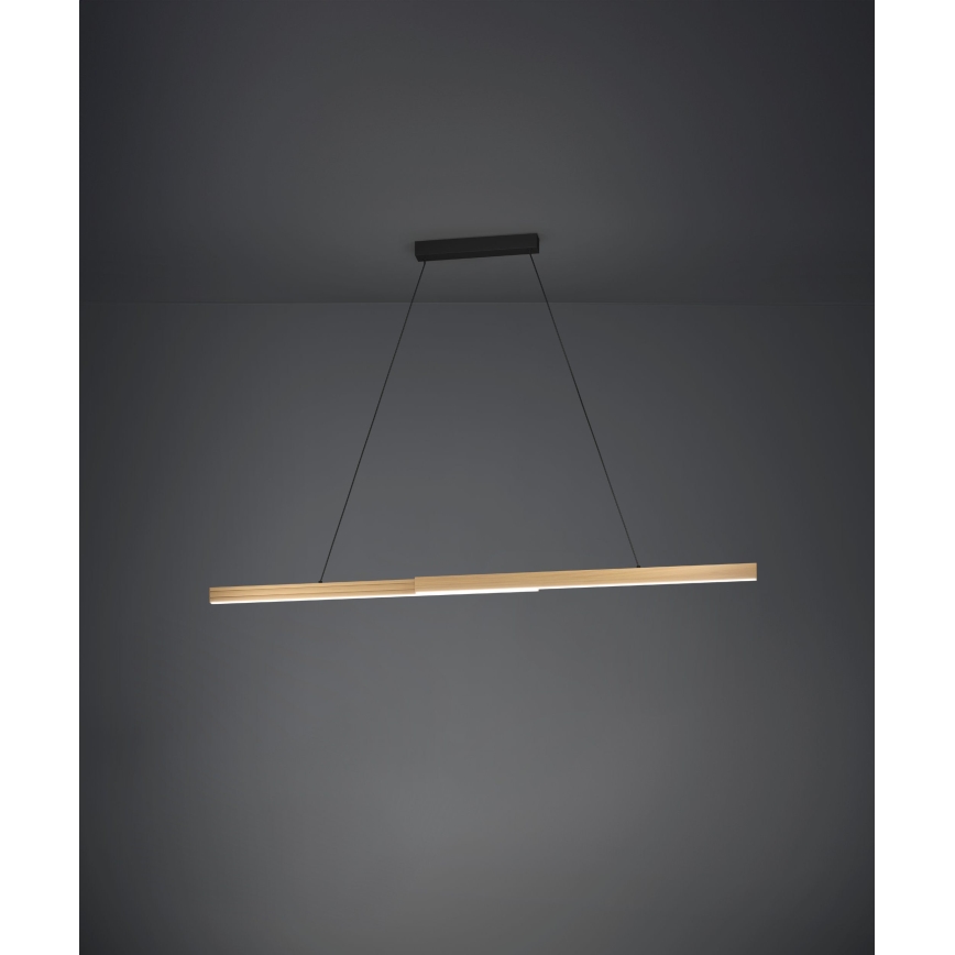 Eglo - LED Hämardatav lühter LED/21W/230V 3000K pruun