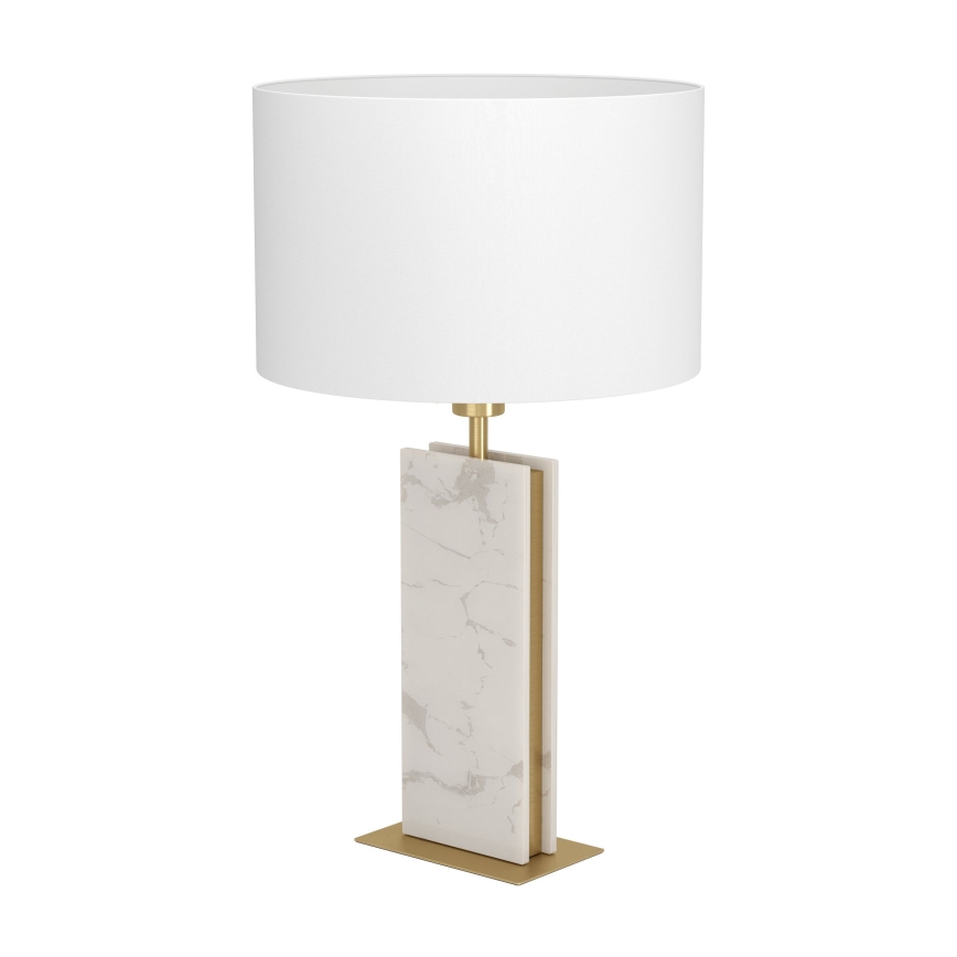 Eglo - Laualamp 1xE27/40W/230V valge