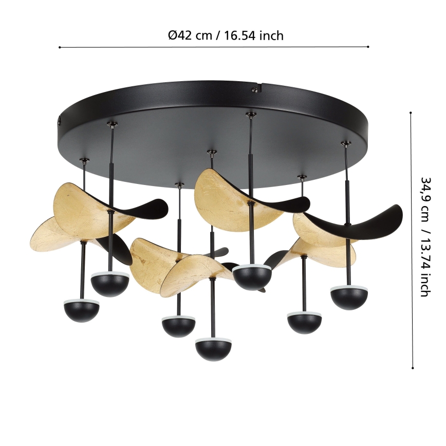 Eglo - LED Hämardatav laevalgusti 7xLED/2,3W/230V 3000K