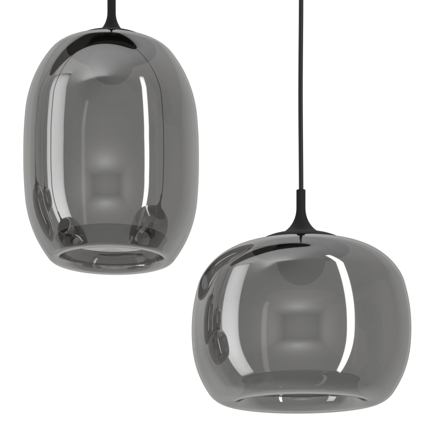 Eglo - LED Hämardatav lühter 6xLED/3,7W/230V 2700-6500K suitsune + kaugjuhtimispult