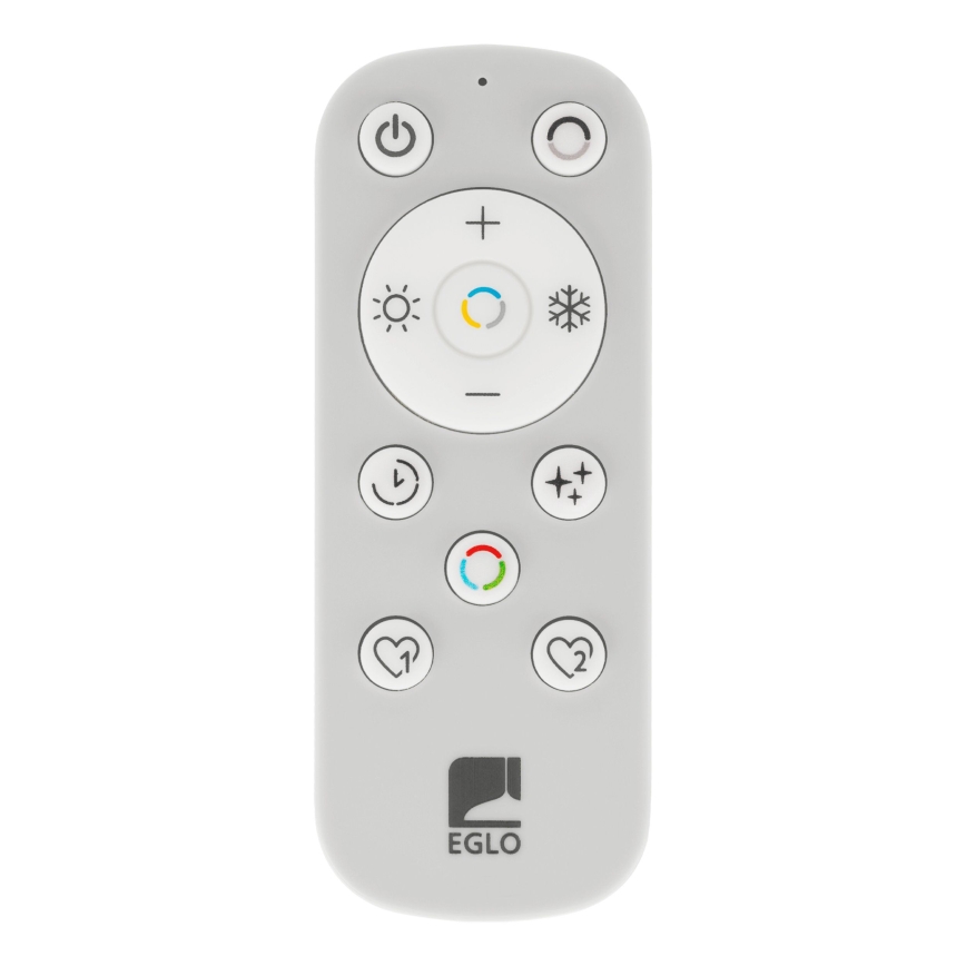Eglo - LED Hämardatav lühter 6xLED/3,7W/230V 2700-6500K suitsune + kaugjuhtimispult